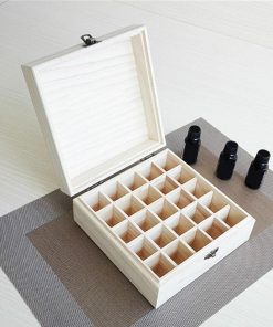 Boîte de rangement aromathérapie