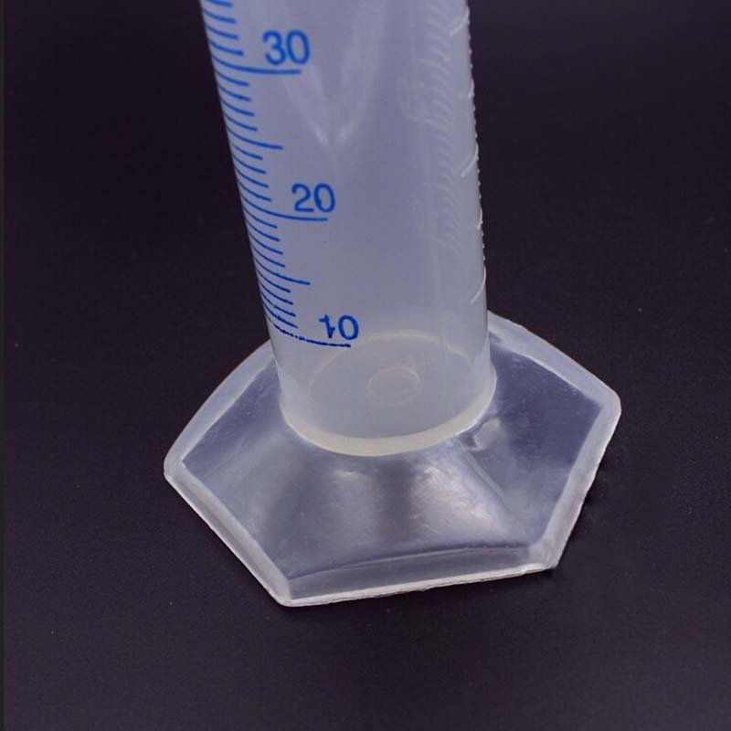 Tube de Test liquide 10/25/50/100/250ml, cylindre de mesure, Test de laboratoire, chimie graduée